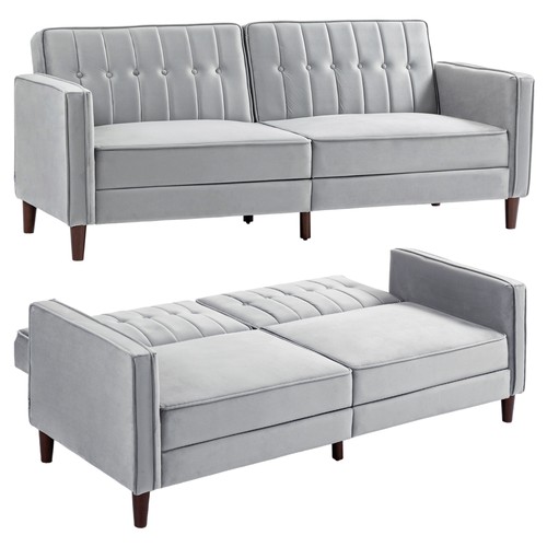 Homcom convertible sofa futon - sofa,