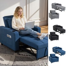 3-in-1 Single Sofa Bed with