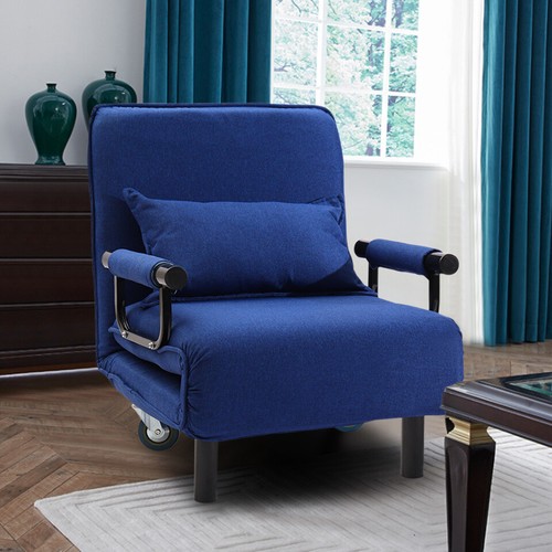 Folding single bed - single, recliner