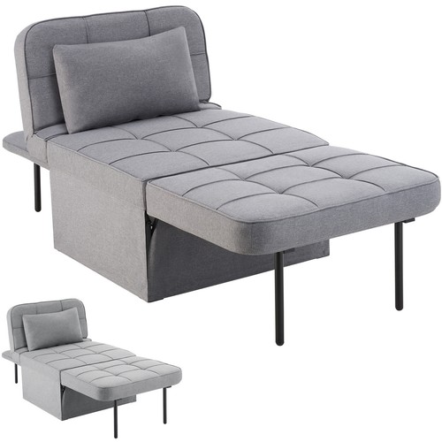 Grey jumbo single - grey, sofa