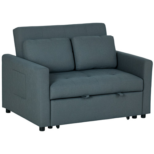 Homcom seater sofa - seater, bed